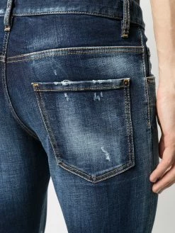 Dsquared2 jean court à logo imprimé