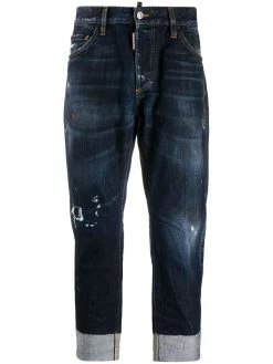 Dsquared2 jean à effet usé