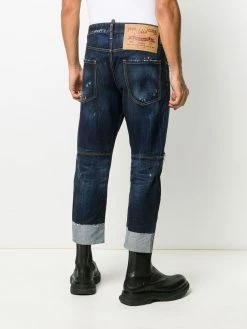 Dsquared2 jean à effet usé