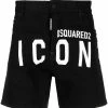 Dsquared2 short de bain à imprimé Icon