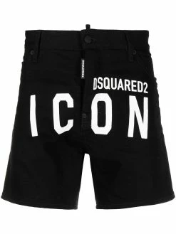Dsquared2 short de bain à imprimé Icon