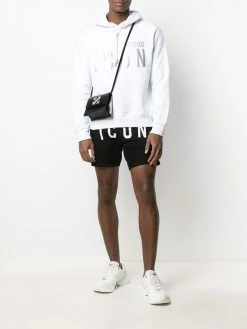 Dsquared2 short de bain à imprimé Icon
