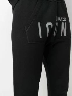 Dsquared2 pantalon de jogging à imprimé Icon
