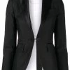 Dsquared2 blazer cintrée à revers contrastants