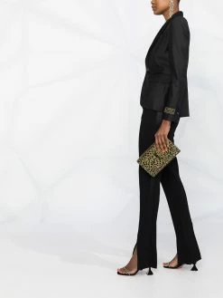 Dsquared2 blazer cintrée à revers contrastants