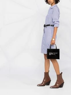 Dsquared2 Assurance De l’Authenticité Robe chemise à fines rayures robes de jour femme 13 Dsquared2 robe-chemise à fines rayures