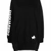 Dsquared2 hoodie à coupe mi-longue