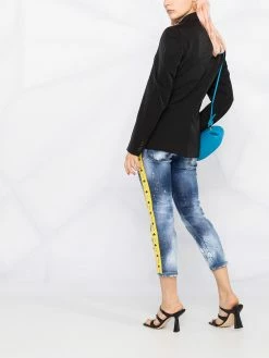 Dsquared2 jean court à bande logo