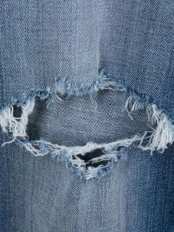 Dsquared2 Prix Discount Jean droit à effet usé jeans droits femme 16 Dsquared2 jean droit à effet usé