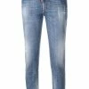 Dsquared2 jean court à effet usé
