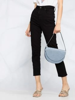 Dsquared2 jean court à taille haute