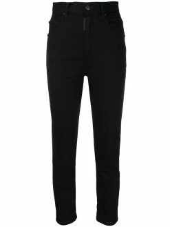 Dsquared2 jean court à taille haute