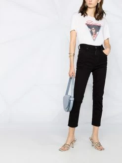 Dsquared2 jean court à taille haute