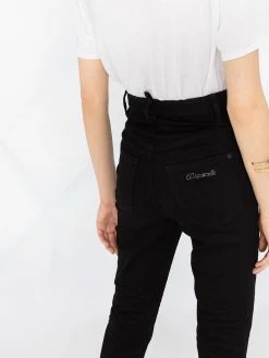 Dsquared2 jean court à taille haute