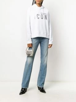 Dsquared2 hoodie à logo imprimé