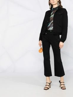 Dsquared2 veste en jean à logo imprimé