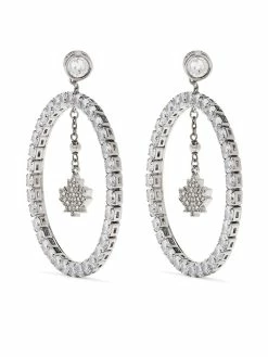 Dsquared2 boucles d'oreilles Ă pendentif feuille