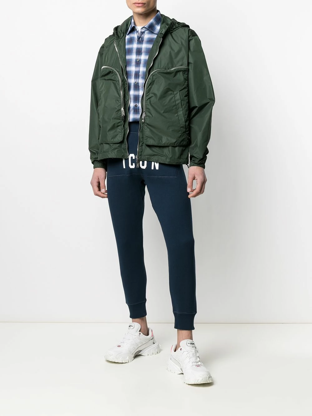 Dsquared2 Pantalon de jogging à logo imprimé 50% Off De Vente pantalons de survêtement homme 4 Dsquared2 pantalon de jogging à logo imprimé