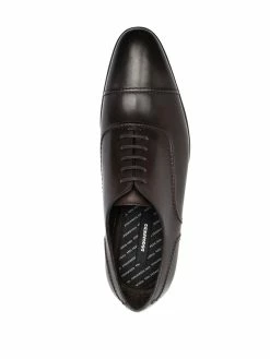 Dsquared2 chaussures oxford en cuir à lacets