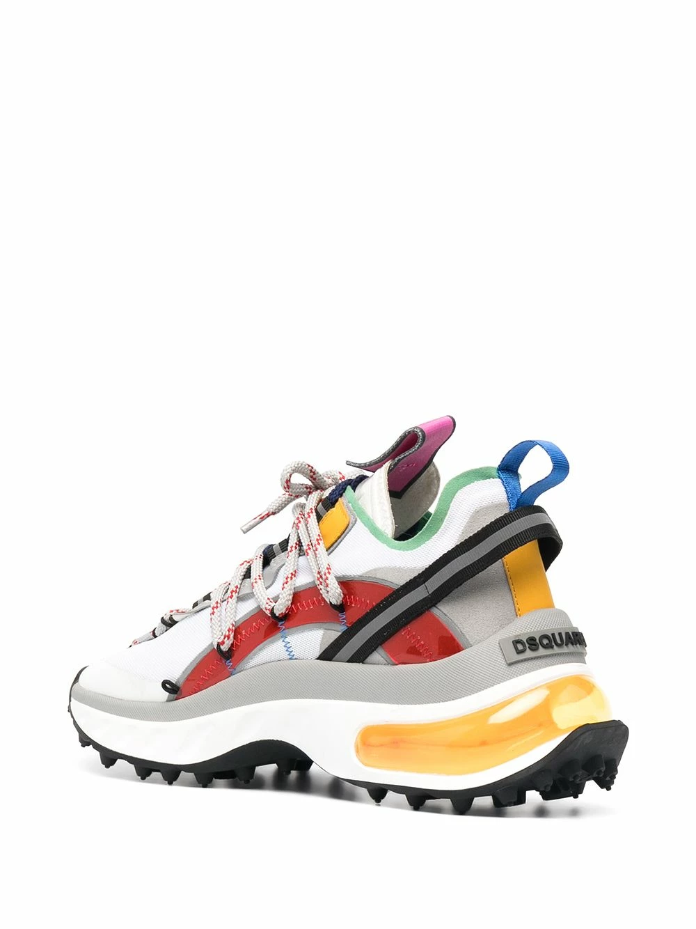 Dsquared2 Se Vend Bas Prix Baskets à design d'empiècements femme 5 Dsquared2 baskets à design d'empiècements