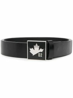 Dsquared2 ceinture à plaque logo