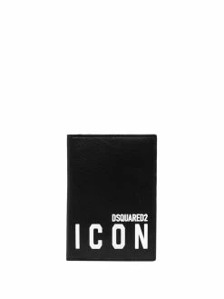 Dsquared2 porte-cartes à imprimé Icon