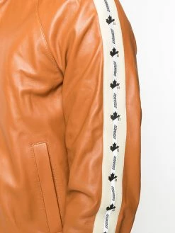 Prix Favorable Dsquared2 Veste bomber en cuir vestes en cuir homme 11 Dsquared2 veste bomber en cuir