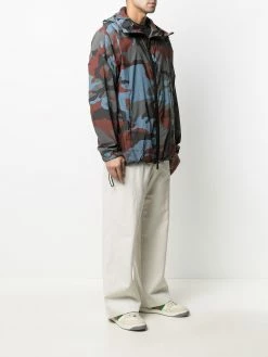 Dsquared2 coupe-vent à imprimé camouflage