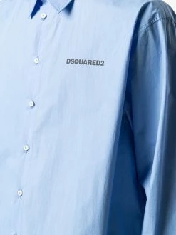 Dsquared2 chemise à ourlet à lien de resserrage