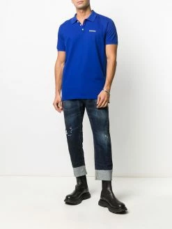 Dsquared2 polo à logo imprimé