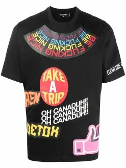 Dsquared2 t-shirt Traveler Patch