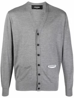 Dsquared2 cardigan à patch logo