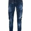 Dsquared2 jean skinny à chevilles zippées