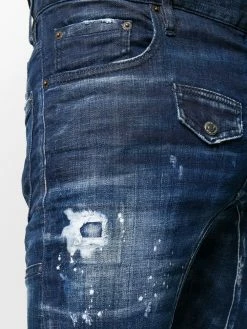 Dsquared2 jean skinny à chevilles zippées