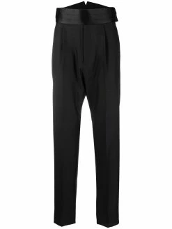 Dsquared2 pantalon de costume à détails superposés