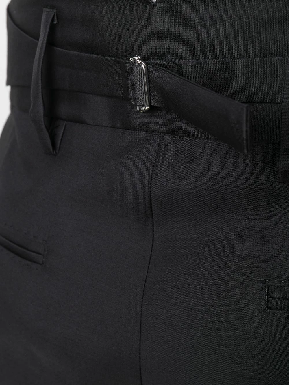 Dsquared2 Prix Bradés Pantalon de costume à détails superposés pantalons de costume homme 7 Dsquared2 pantalon de costume à détails superposés