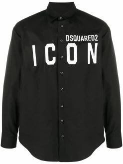 Dsquared2 chemise à logo imprimé