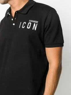 Dsquared2 polo à logo imprimé