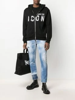 Dsquared2 hoodie zippé Icon