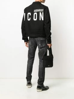 Dsquared2 veste à logo imprimé