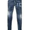 Prix Incroyables Dsquared2 Jean droit à rayures Icon jeans regular & jeans droits homme 2 Dsquared2 jean droit à rayures Icon