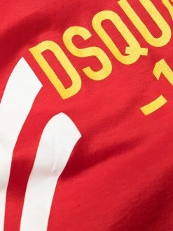 Dsquared2 robe à logo imprimé