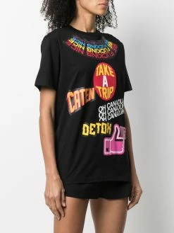 Dsquared2 t-shirt à motif patchwork
