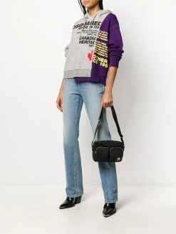 Dsquared2 hoodie à design patchwork