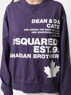 Dsquared2 sweat à logo imprimé