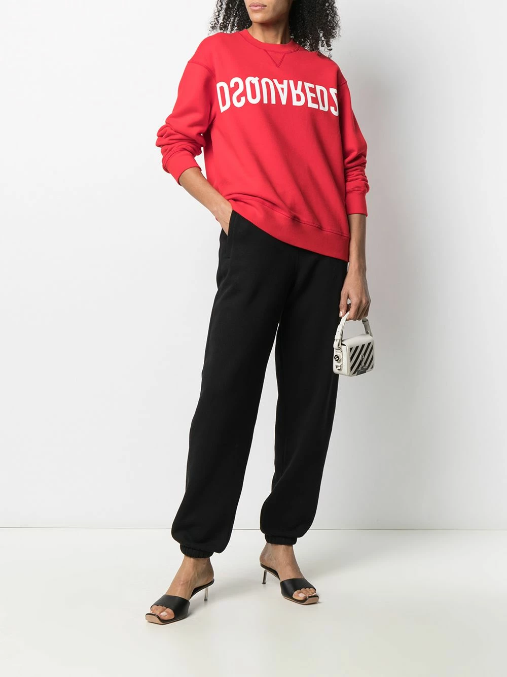 Dsquared2 Prix Refroidis Sweat à logo imprimé sweats femme 4 Dsquared2 sweat à logo imprimé