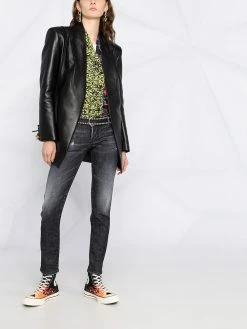 Dsquared2 jean skinny à effet usé