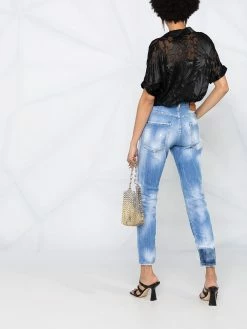 Dsquared2 jean à effet usé