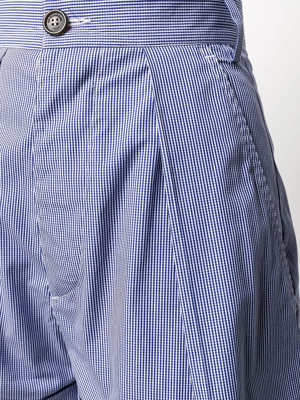 Dsquared2 Short à taille haute à carreaux vichy Prix Gelé shorts courts femme 7 Dsquared2 short à taille haute à carreaux vichy