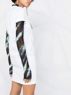 Dsquared2 robe courte à logo imprimé